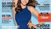 Celine Bethmann auf der Cover der Cosmopolitan