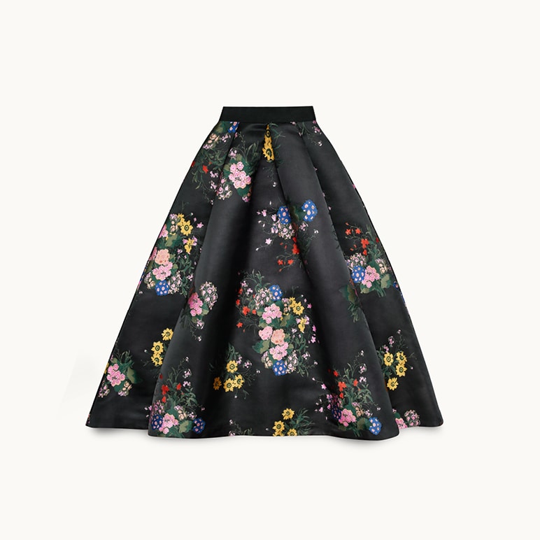 Rock mit Blumen, Erdem x H&M