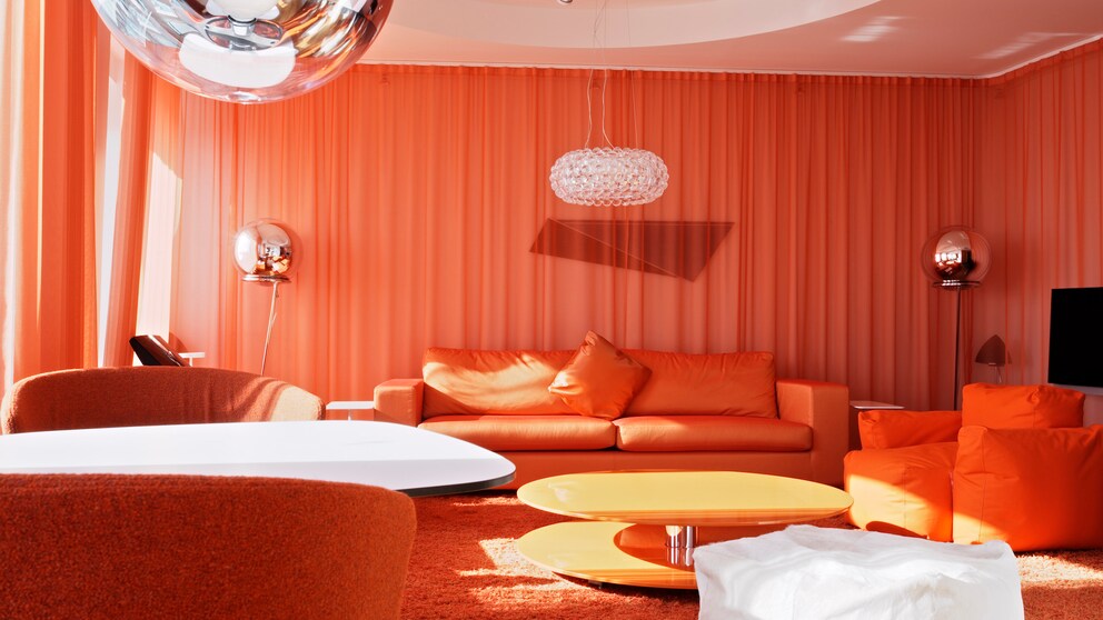 Orange als Farbtrend