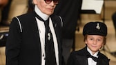 Karl Lagerfeld und Hudson Kroenig