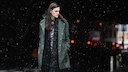 Mann in Winterjacke