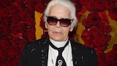 Karl Lagerfeld ohne Bart