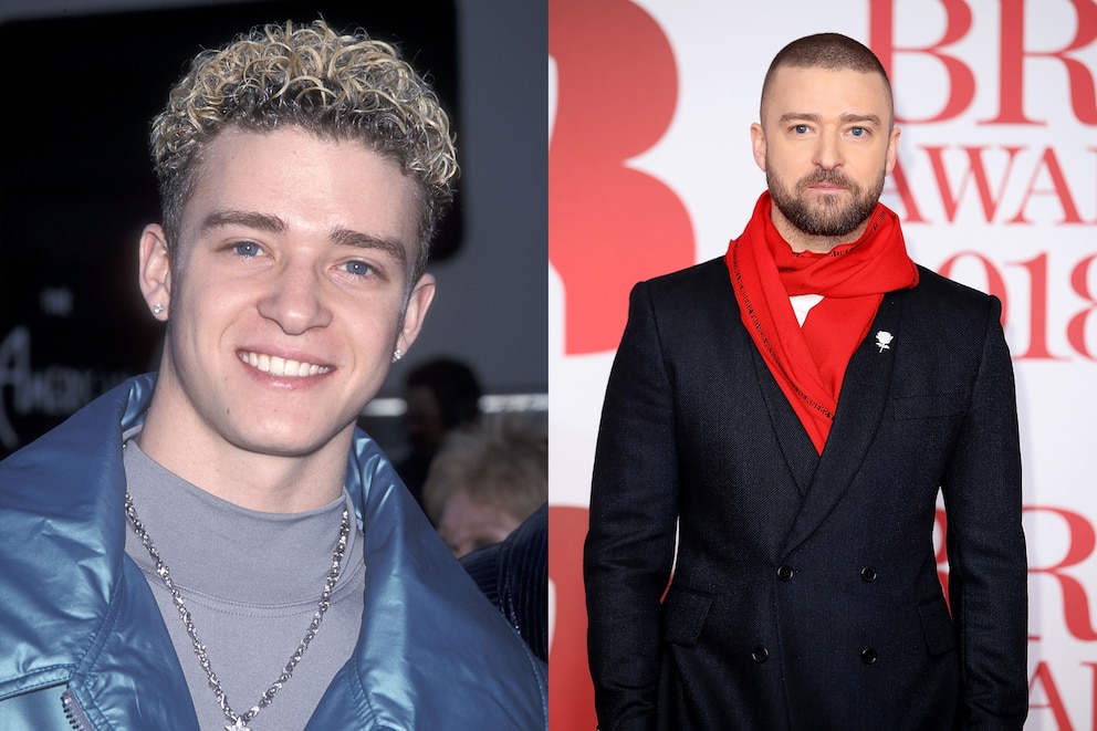  Justin Timberlake entschied sich f&uuml;r ein Style-Makeover und d&uuml;rfte sich seine fiese, blondierte Lockenpracht wohl kaum zur&uuml;ckw&uuml;nschen