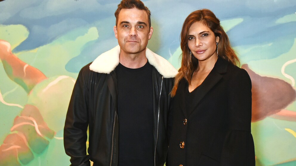 Robbie Williams und Ayda Fields