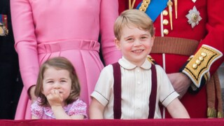 Prinz George und Prinzessin Charlotte