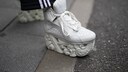 Street Style Sneaker Absatz