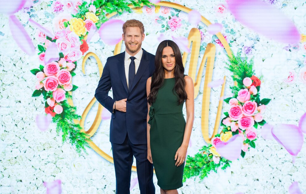 Prinze Harry und Meghan Markle als Wachsfiguren