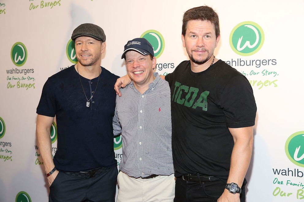 Die Brüder Donnie, Paul und Mark Wahlberg