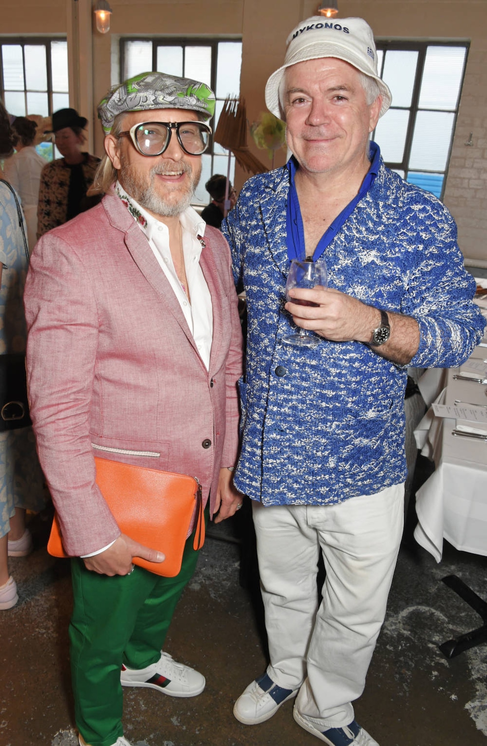 Tim Blanks und Jeff Lounds 2018