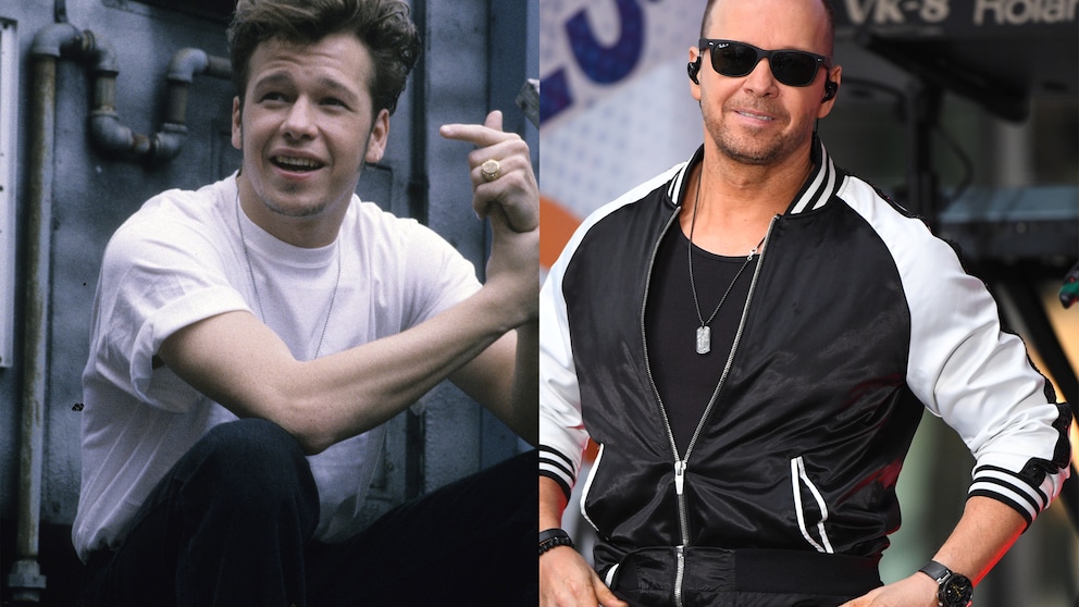 Donnie Wahlberg 1989 und 2017