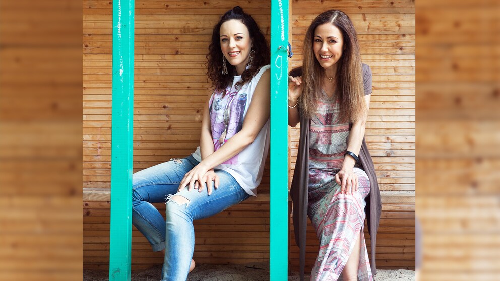 Jasmin Wagner und Anastasia Zampounidis