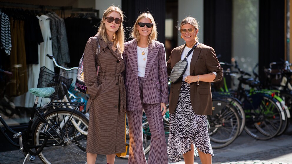 Streetstyle drei Frauen