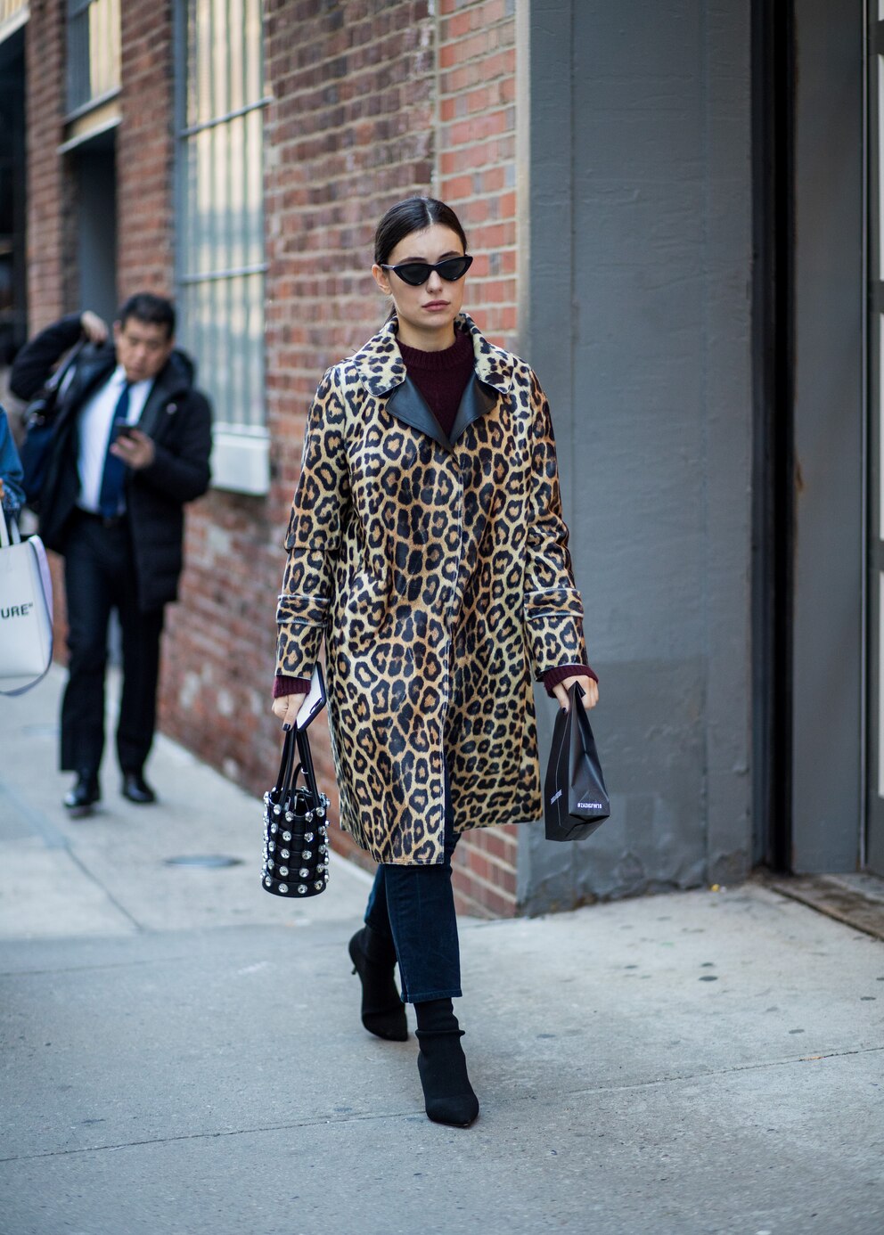 Street Style Leopardenmuster