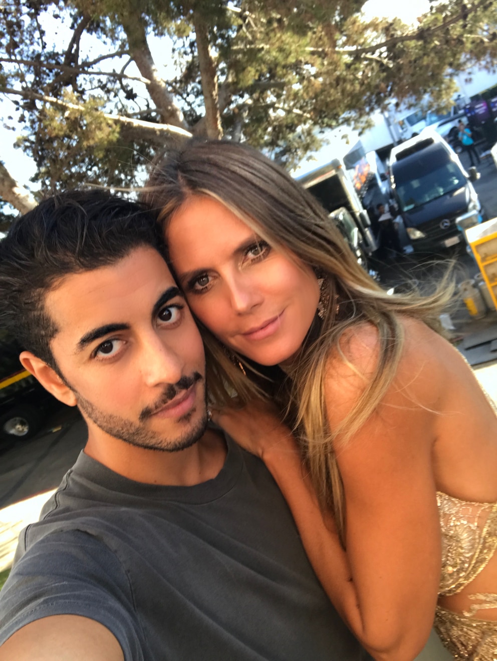 Heidi Klum und Q. Ladraa