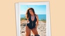 Hanna Wilperath am Strand