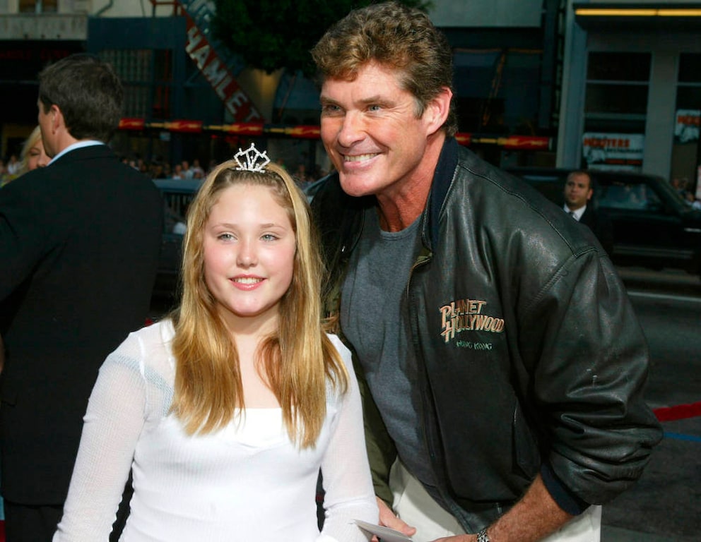 David Hasselhoff mit Tochter Hayley