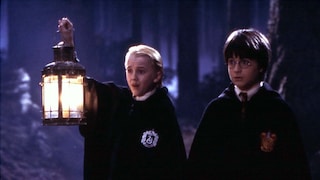 Tom Felton aka Draco Malfoy, Daniel Radcliffe aka Harry Potter