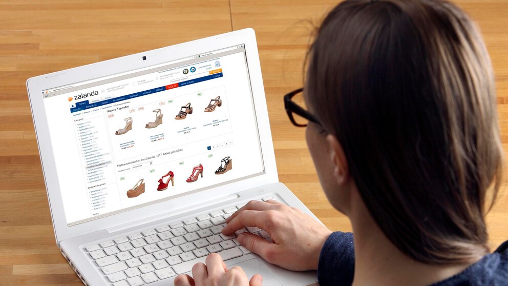 Kundin bestellt bei Zalando
