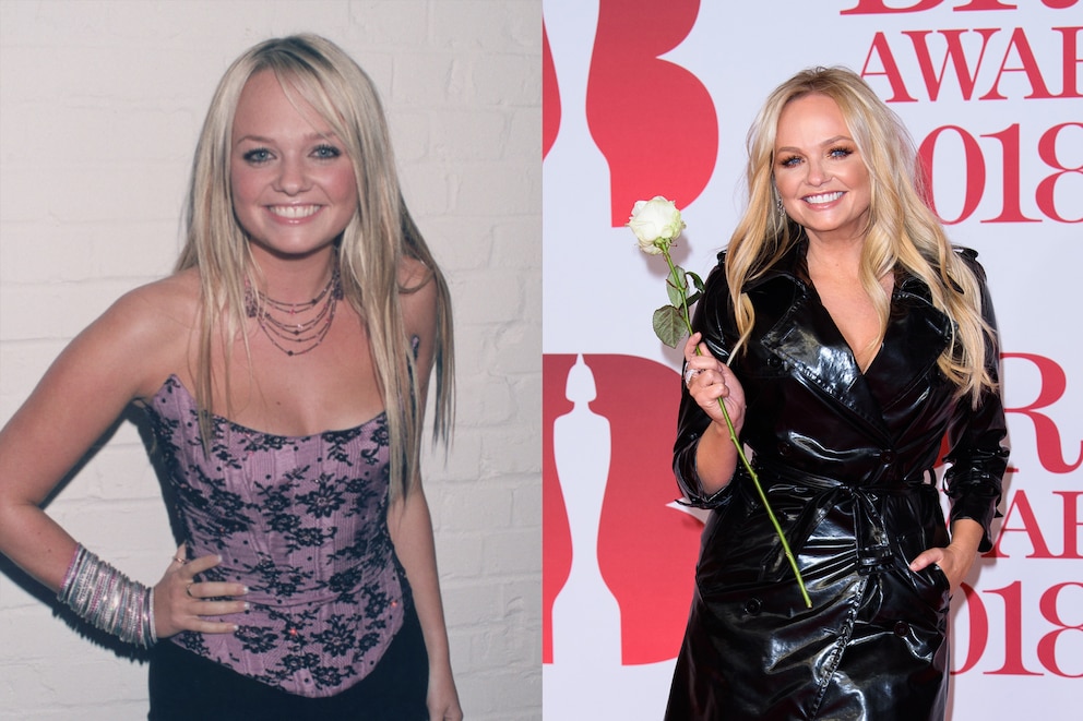 Emma Bunton früher heute