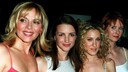 Die „Sex and the City“-Frauen: Kim Cattrall, Kristin Davis, Sarah Jessica Parker und Cynthia Nixon im Juni 2000