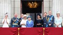 Royals auf dem Buckingham Palace