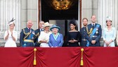 Royals auf dem Buckingham Palace