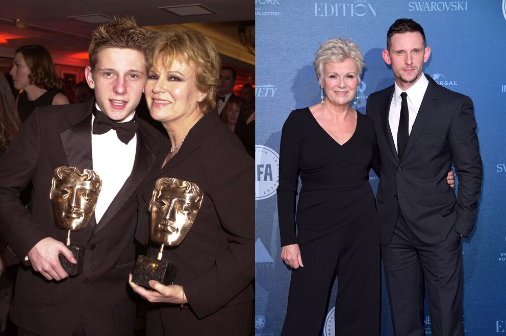 Jamie Bell und Julie Walters 2001 und 2017