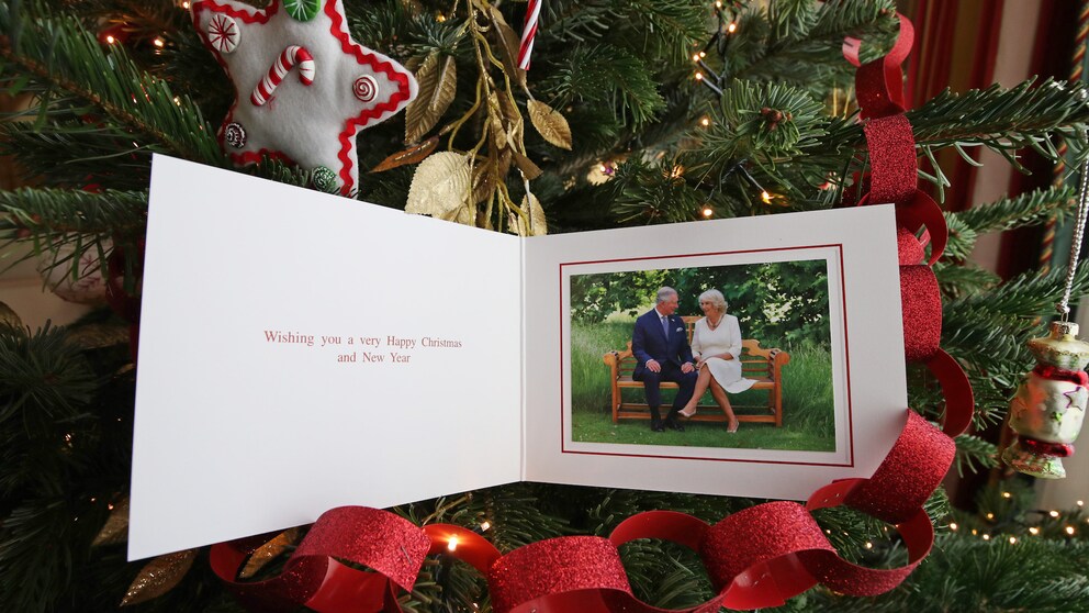 Weihnachtskarte Royals