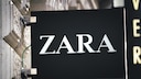 Zara-Schild