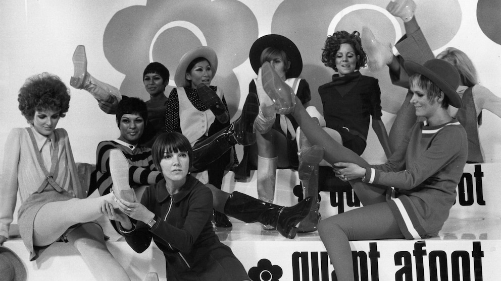 Mary Quant und Models