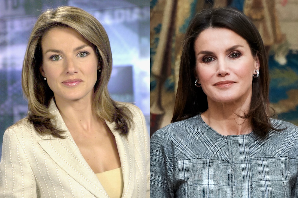 Letizia von Spanien 2003 und 2019