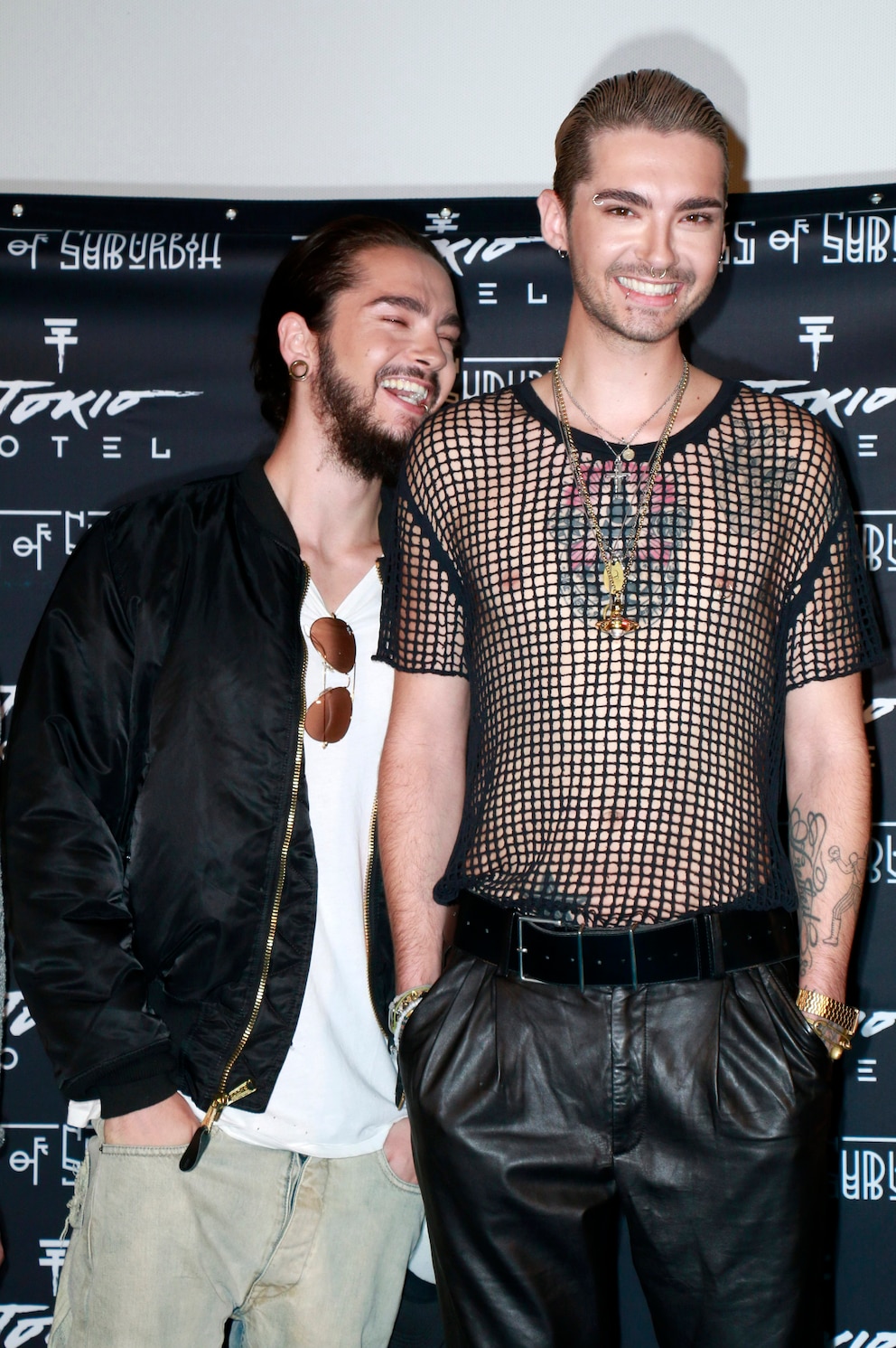 Tom und Bill Kaulitz 2014 in Berlin