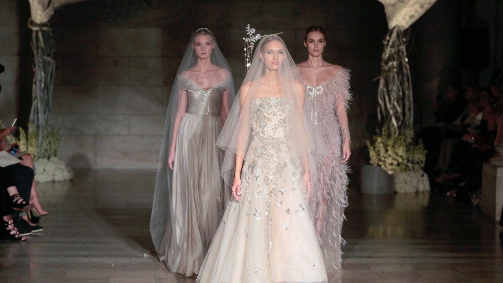 Reem Acra Bridal Fashion Week New York