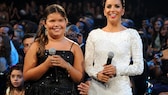 Madison De La Garza und Eva Longoria bei den NCLR ALMA Awards, 2011