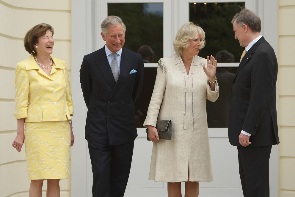 Prince Charles und Camilla bei ihrem letzten Besuch in Berlin