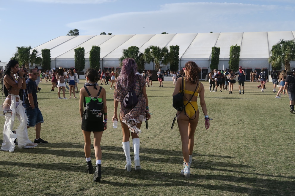 Besucher beim Coachella