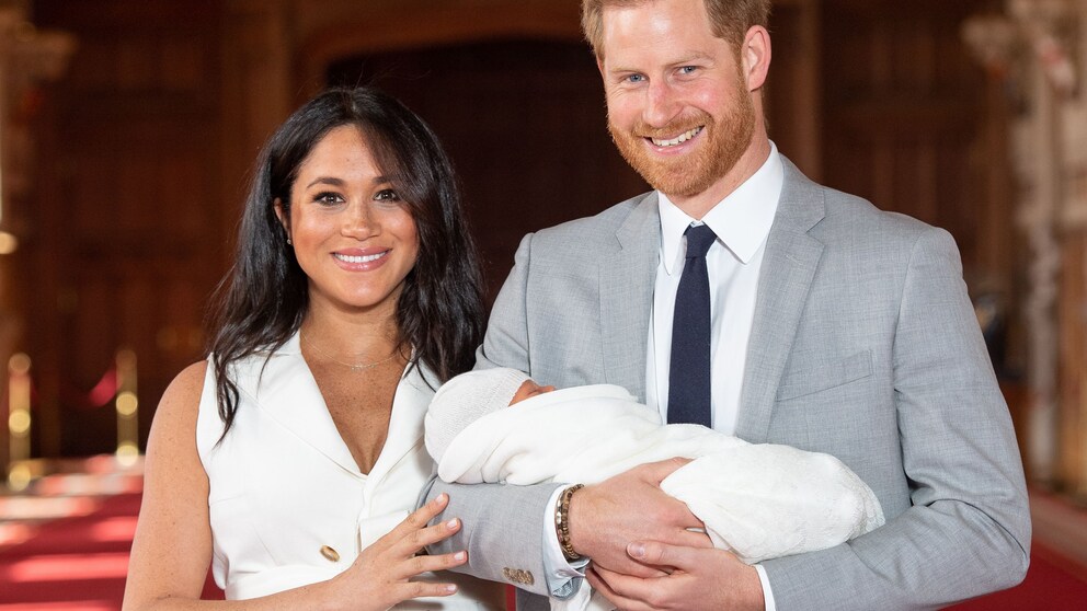 Prinz Harry, Meghan Markle präsentieren ihr Baby