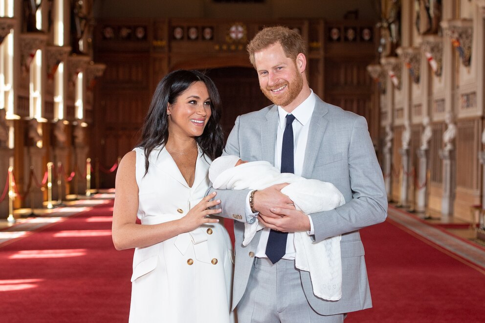  Frisches Familiengl&uuml;ck: Erst am Montag wurden Herzogin Meghan und Prinz Harry Eltern eines Sohnes.