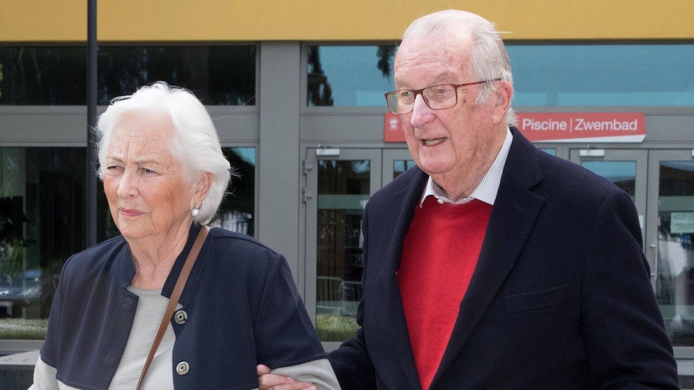 Der ehemalige belgische König Albert II. (hier mit seiner Frau Paola)