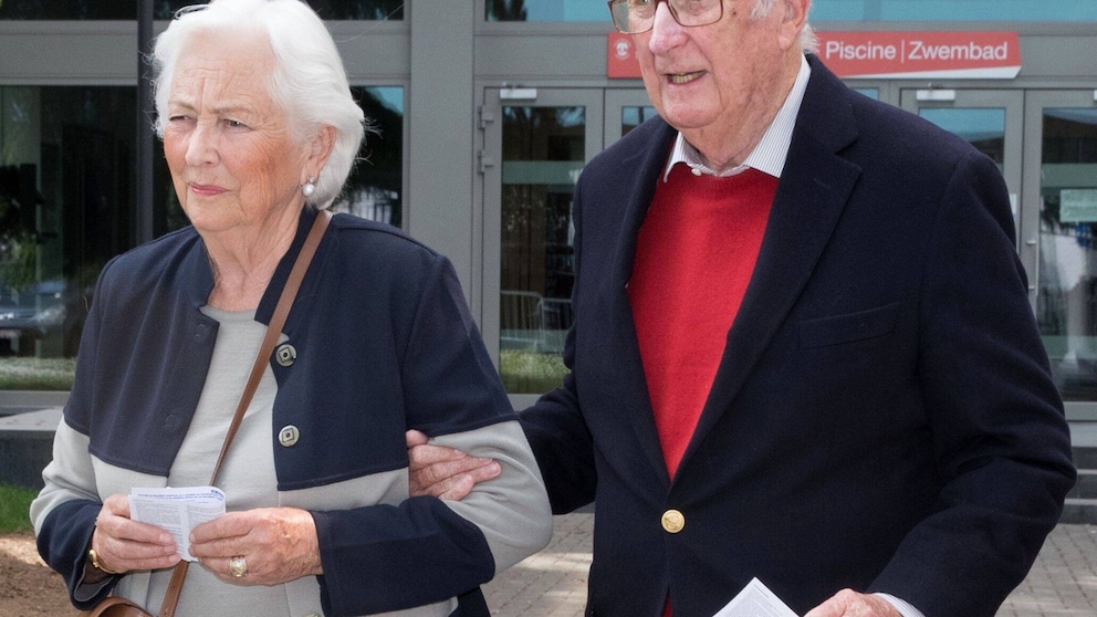 Der ehemalige belgische König Albert II. (hier mit seiner Frau Paola)