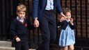Prinzessin Charlotte, Bruder George und Vater William