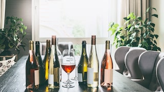 Auswahl an Wein