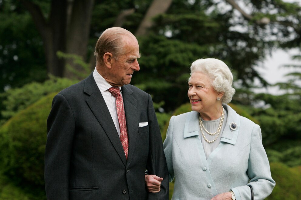 Prinz Philip und Queen Elizabeth.