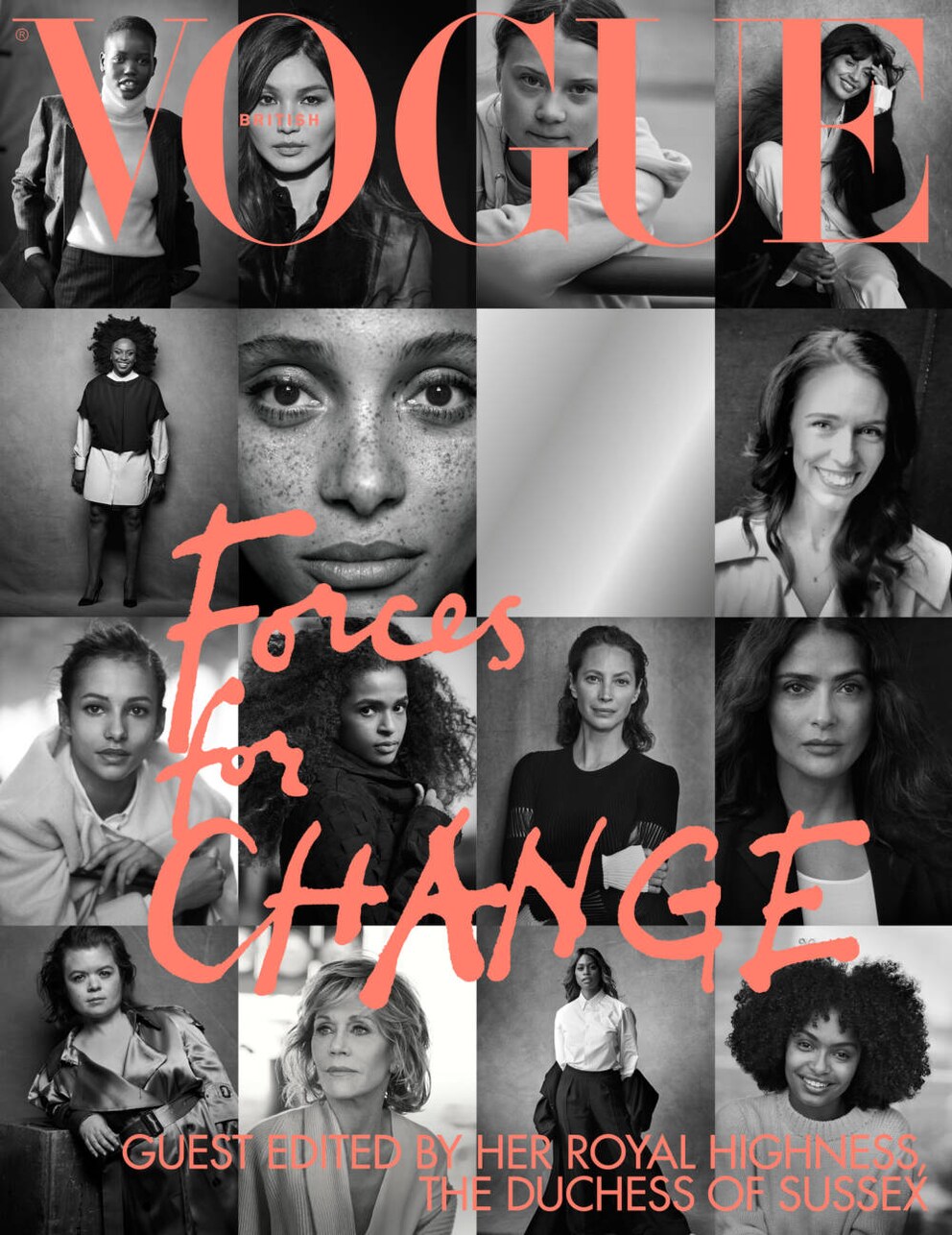 Das Cover der Septemberausgabe der britischen Vogue 2019