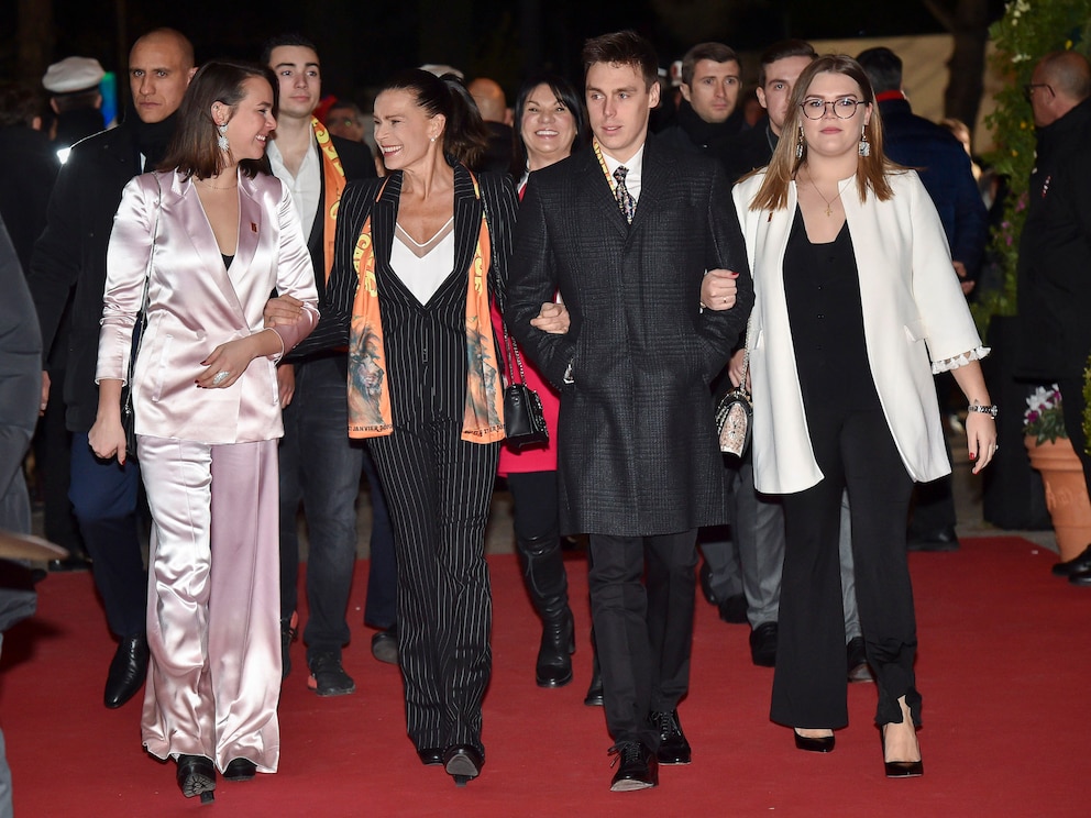 Pauline Ducruet, Stéphanie von Monaco, Louis Ducruet, Camille Gottlieb