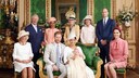 Herzogin Camilla, Prinz Charles, Doria Ragland, lady Jane Fellowes, Lady Sarah McCorquodale, Prinz William, Herzogin Kate, prinz Harry, Herzogin Meghan und Baby Archie