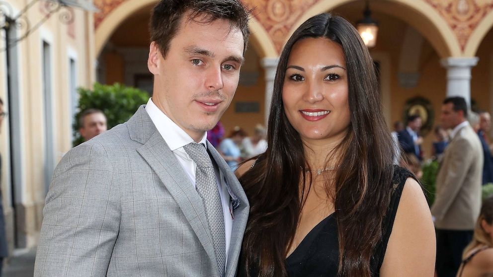 Louis Ducruet und Marie Chevallier