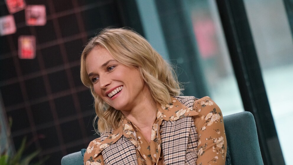 Diane Kruger in der TV-Show „Live with Kelly and Ryan“