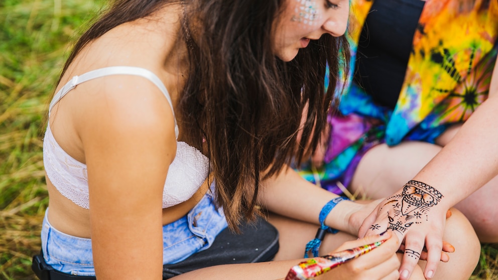 Henna-Tattoo