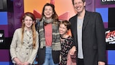 Milla Jovovich mit Mann und Kindern